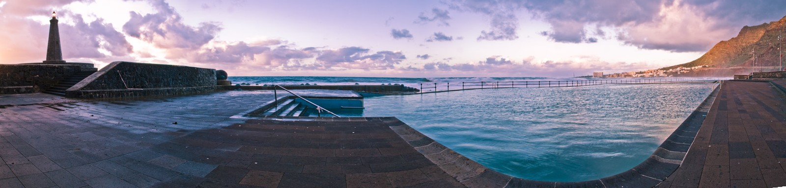 Panorámica piscina de Bajamar