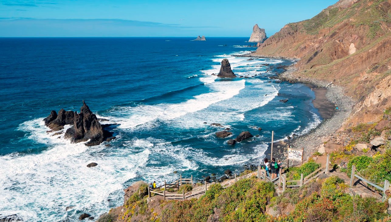 Playa de Benijo i Tenerife