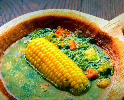 Potaje de berros en La Gomera