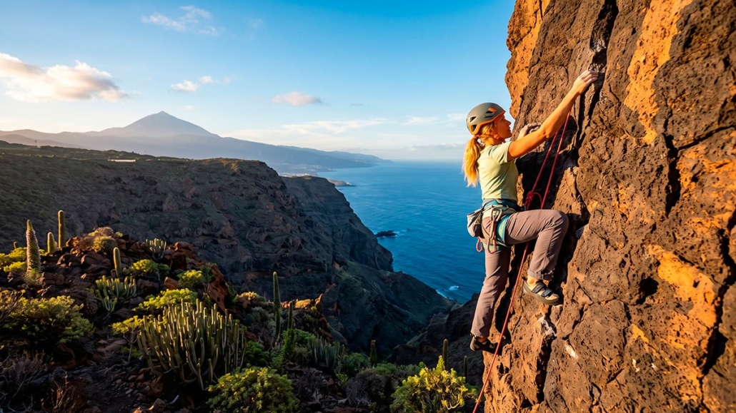 Escalada (climbing) Tenerife